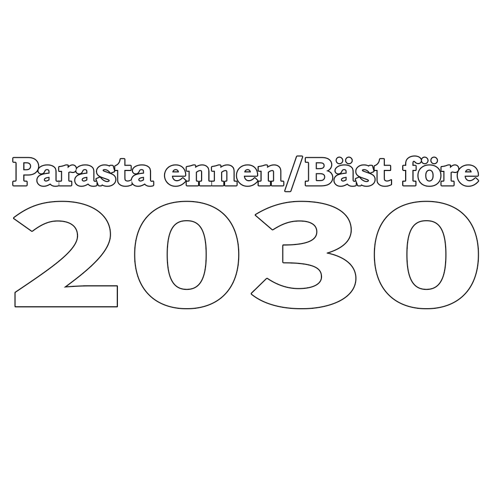 Parasta Ennen 2030 -Siirtokalvotarra