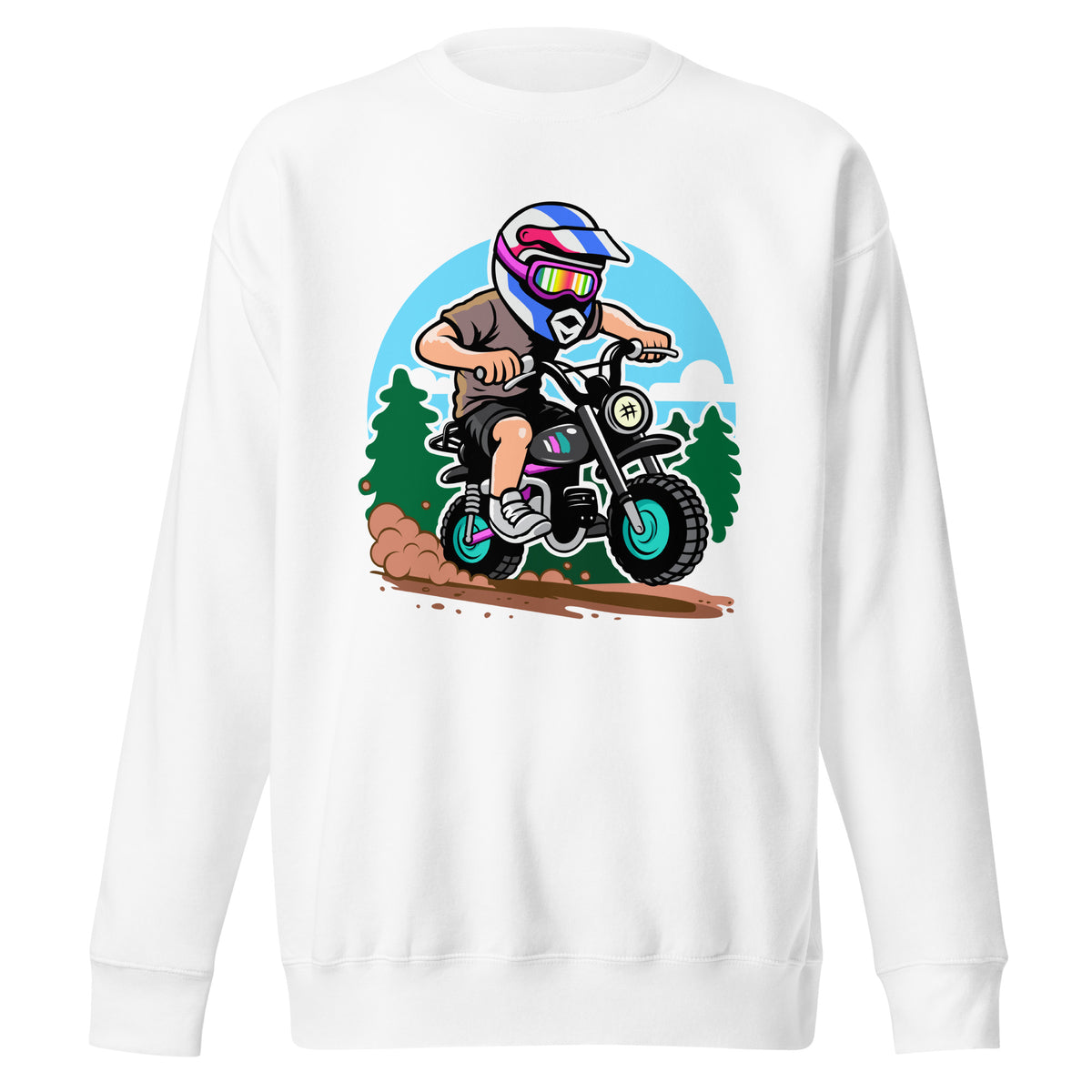 Monkey College-paita, Valkoinen