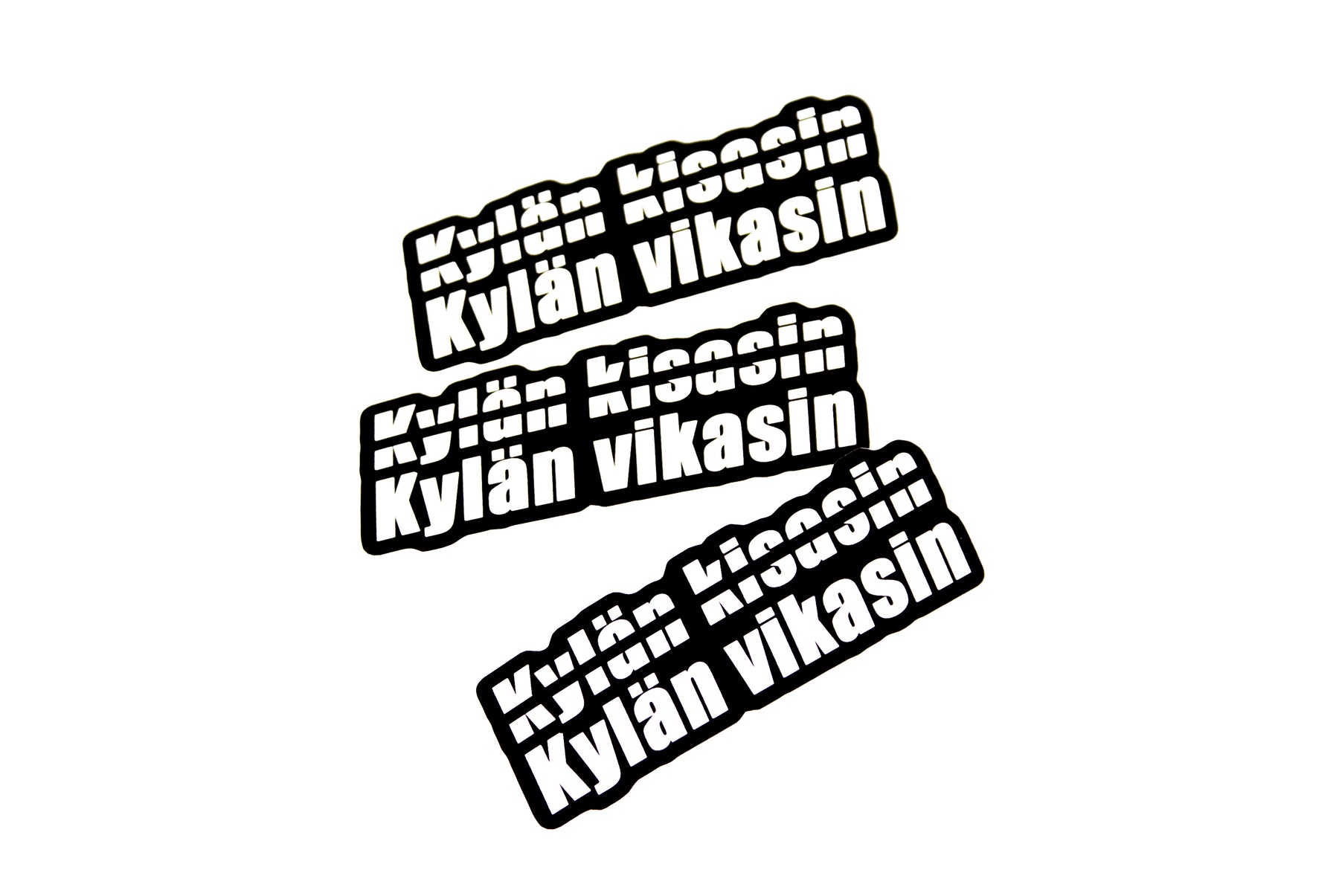 Kylän Vikasin -Tarra