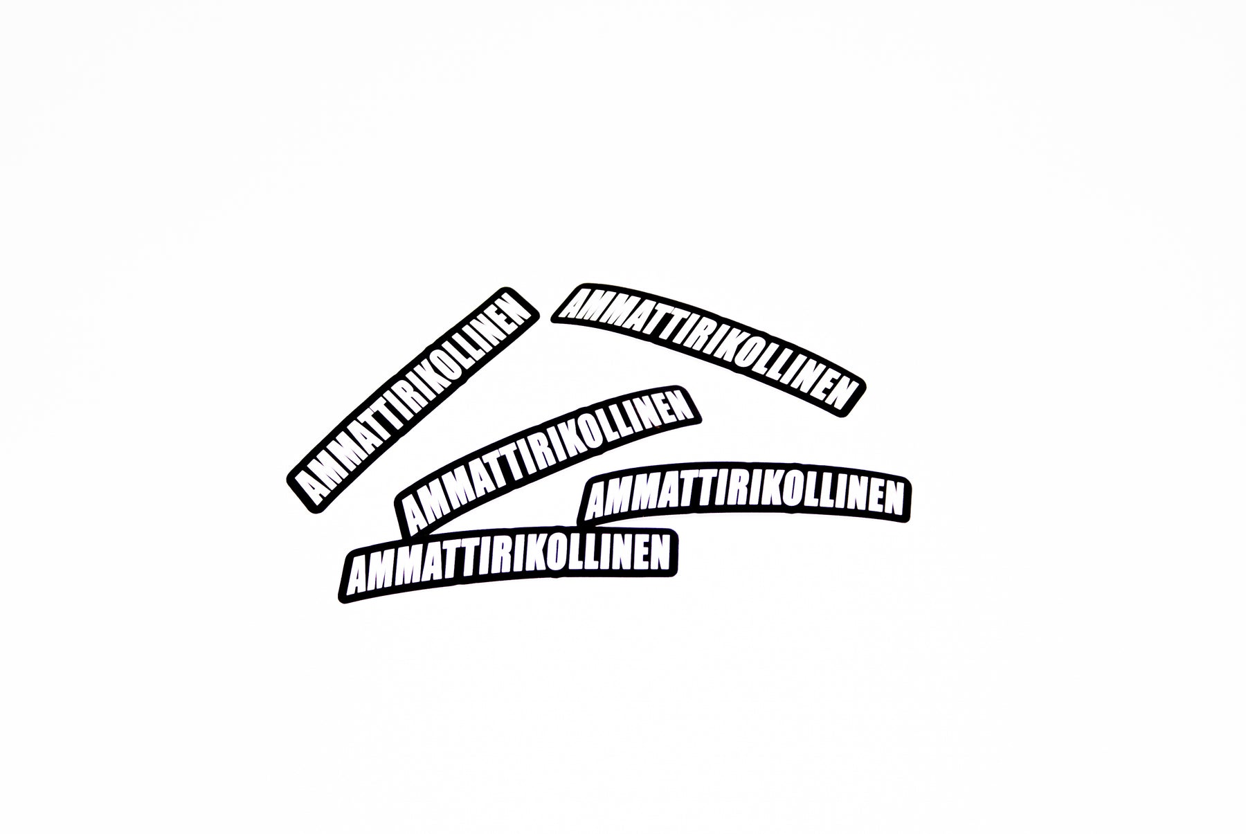 Ammattirikollinen -Tarra