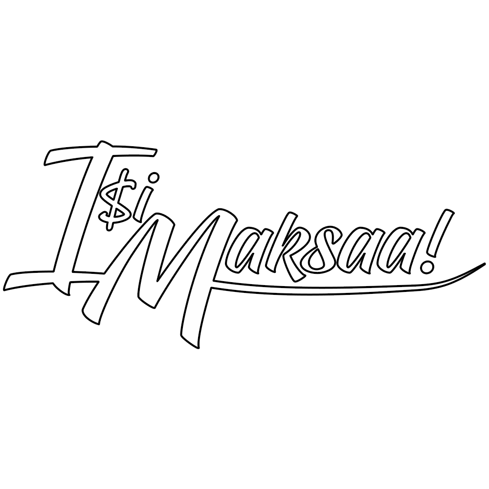 I$i Maksaa -Siirtokalvotarra