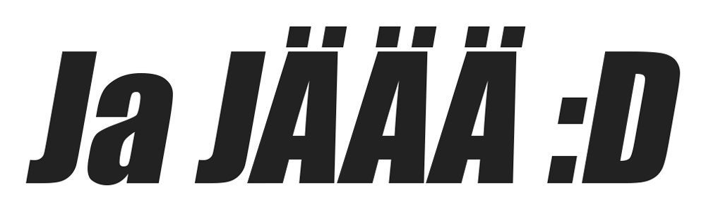 Ja JÄÄÄ :D -Tarra
