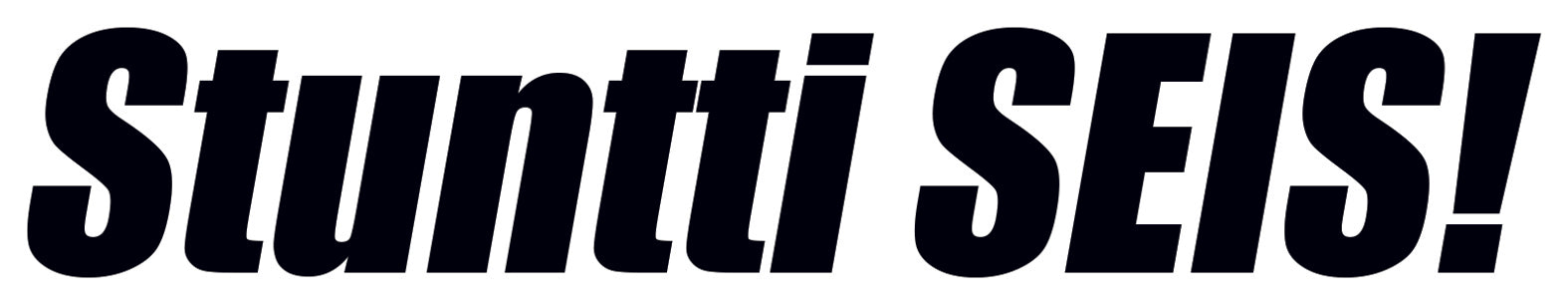 Stuntti SEIS- Tarra