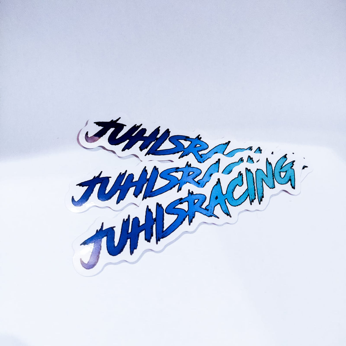 3x Pieni JuhisRacing teksti -Bundle