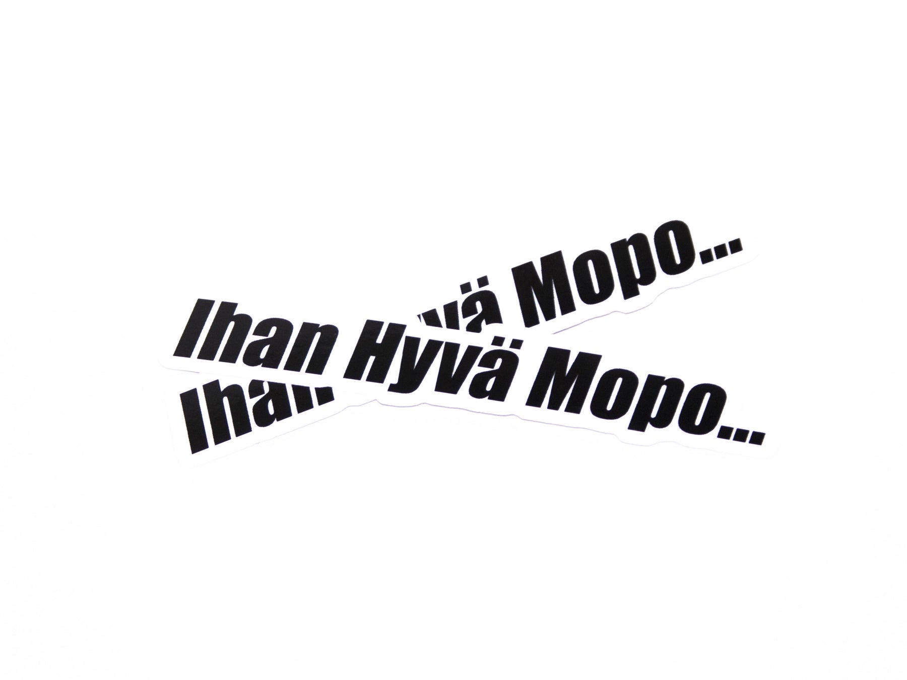 Ihan Hyvä Mopo- Tarra