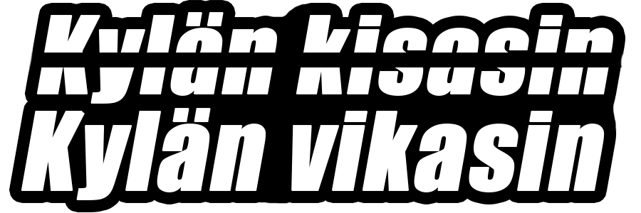 Kylän Vikasin -Tarra