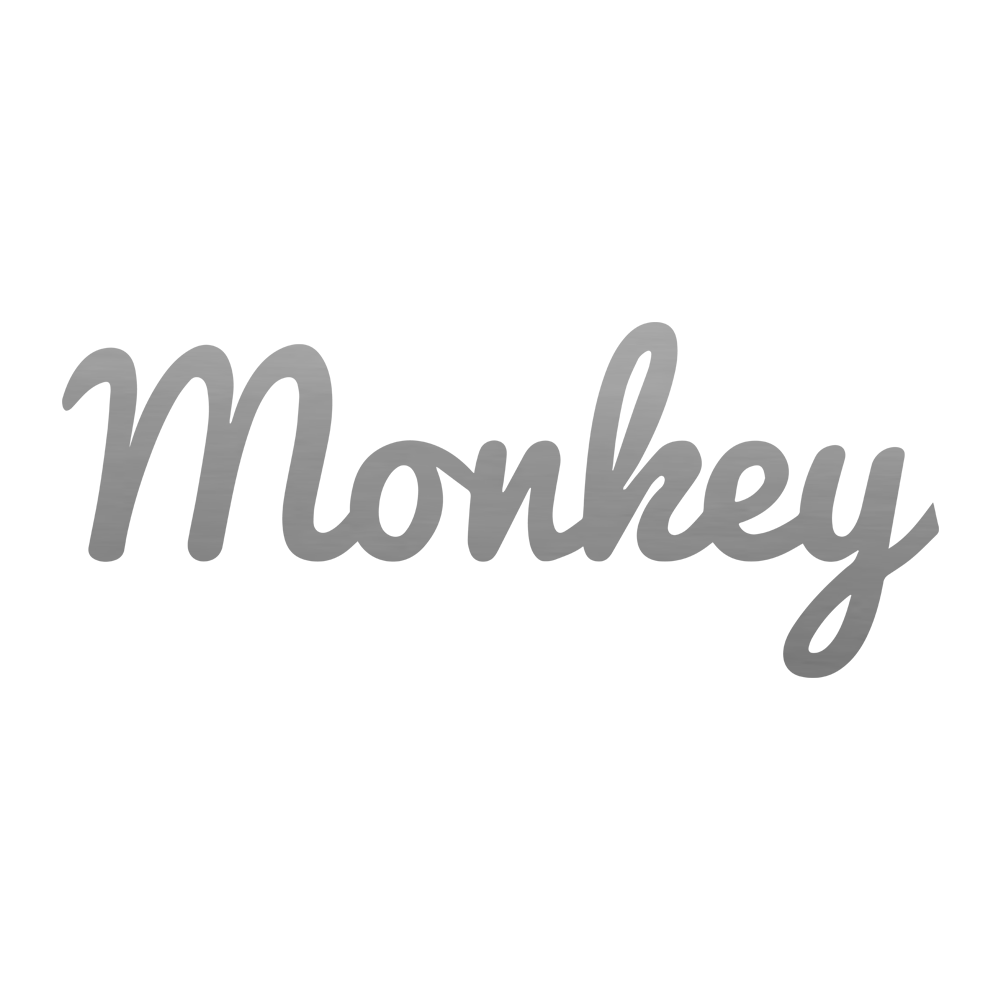 Monkey-Tankintarrat (Metalliväri)